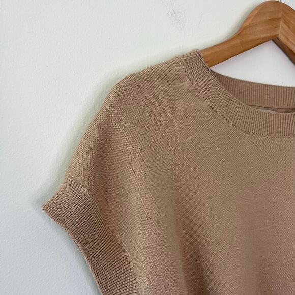 Anthropologie Maeve NWT Belted Muscle Sweater Sleeveless Vest, Size Small - Picture 12 of 12